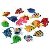 Falso pesce plastico decorativo per acquario - pesce tropicale artificiale